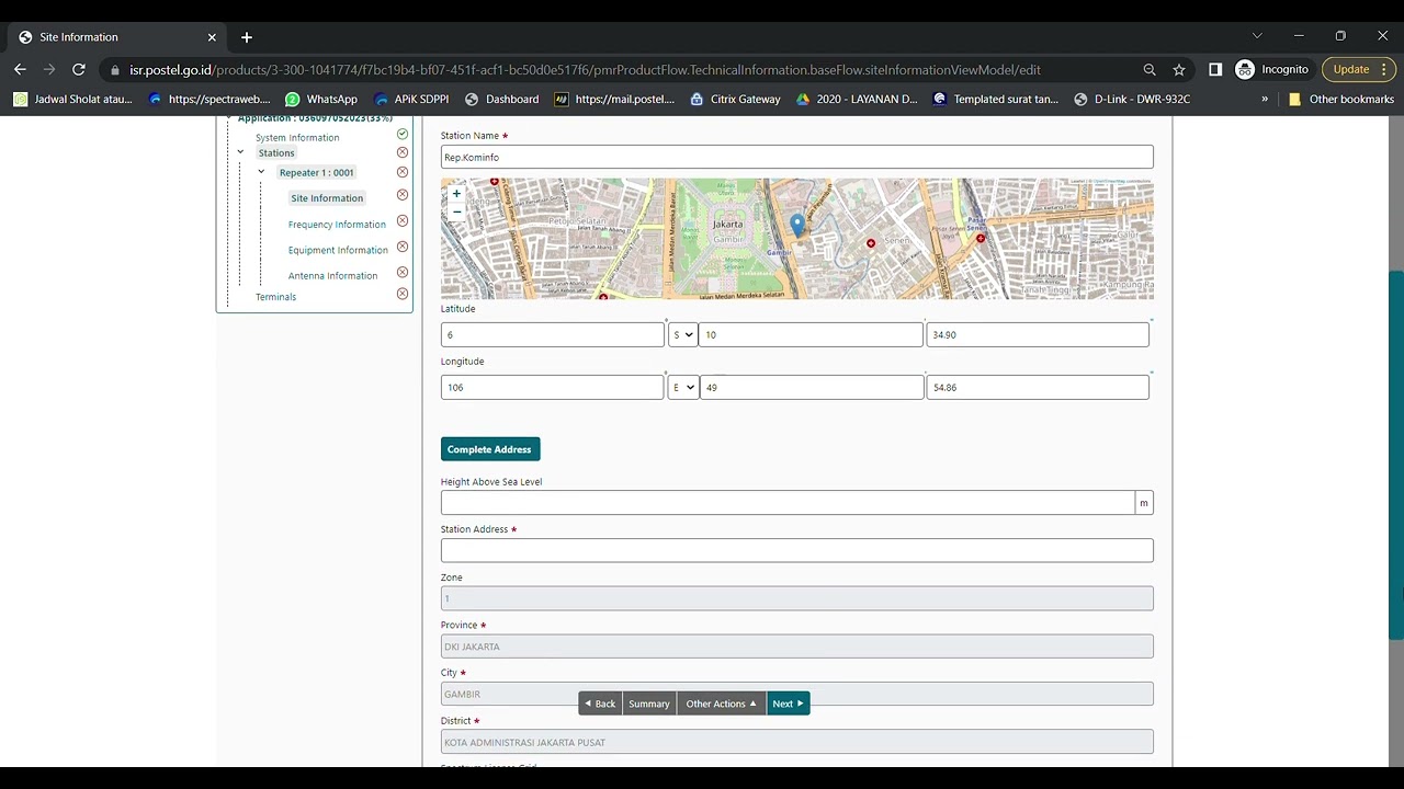 Tutorial Pengisian Permohonan Aplikasi ISR di MySpectra. Permohonan Land Mobile (Private)