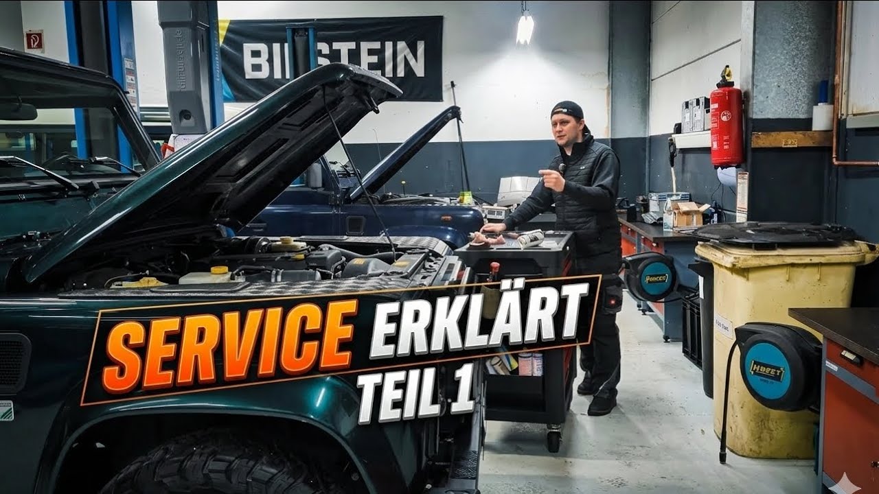 Land Rover Defender TD4 Service erkl&auml;rt 🔧 Das musst du UNBEDINGT beachten!