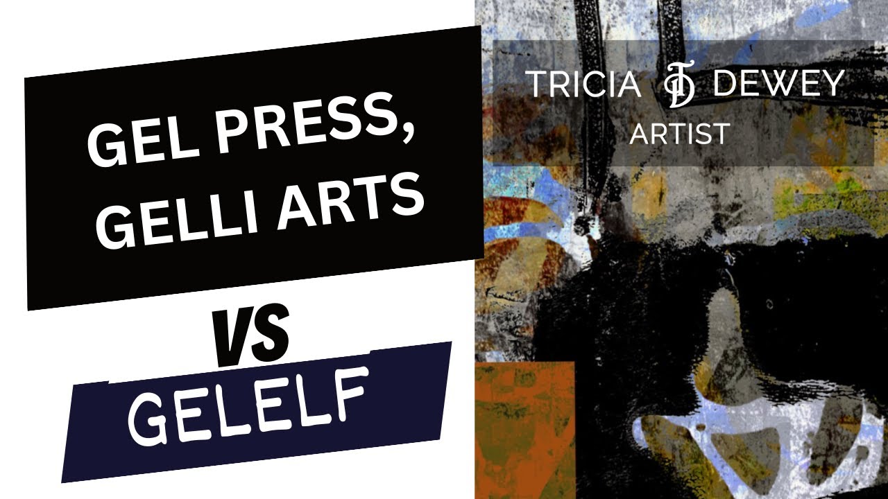 New Gelli Plate Comparison Gelelf