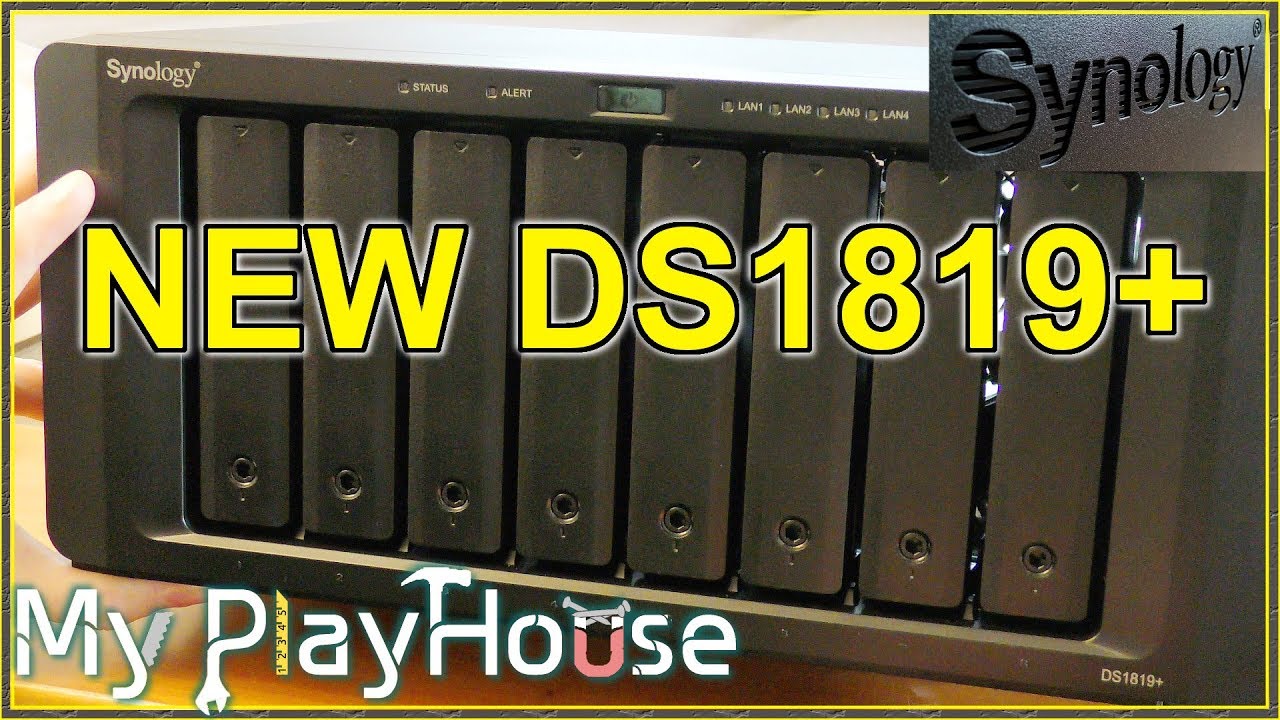 Unboxing NEW Synology DS1819+ 8-Bay NAS for PRO Users - 844