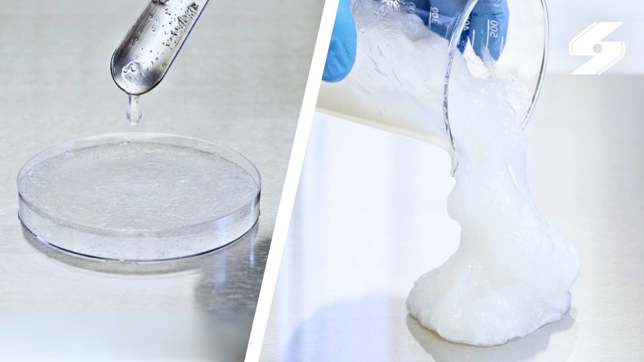 Viscosité de la gomme xanthane à diverses concentrations