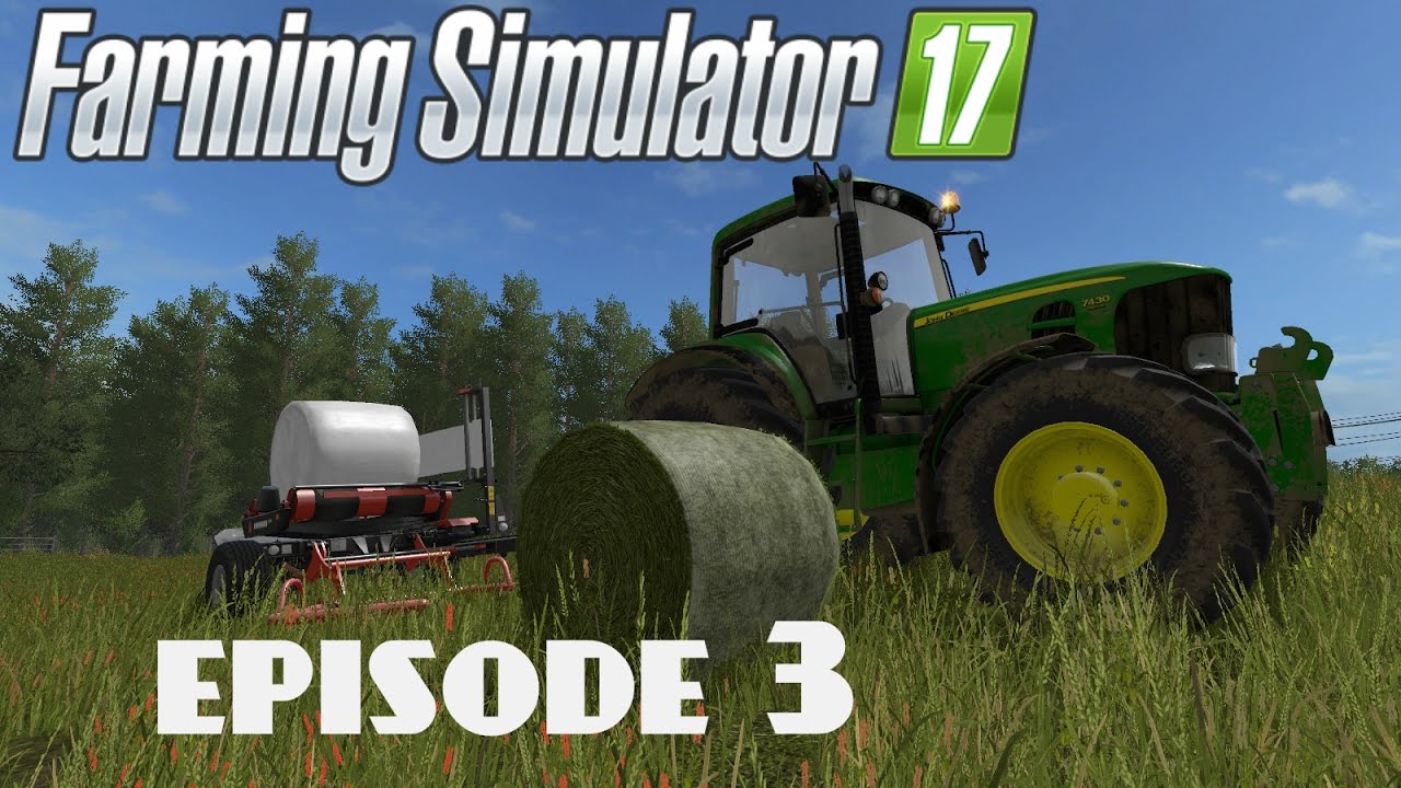 FS17 / les animaux de la ferme / saison 2 / ep 3 / on enrubanne