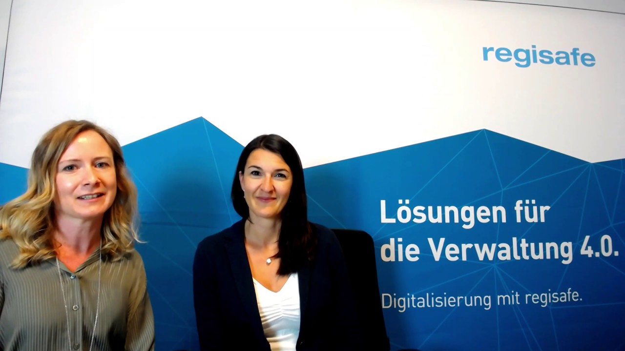 Einf&uuml;hrung in die digitale Verwaltung mit regisafe