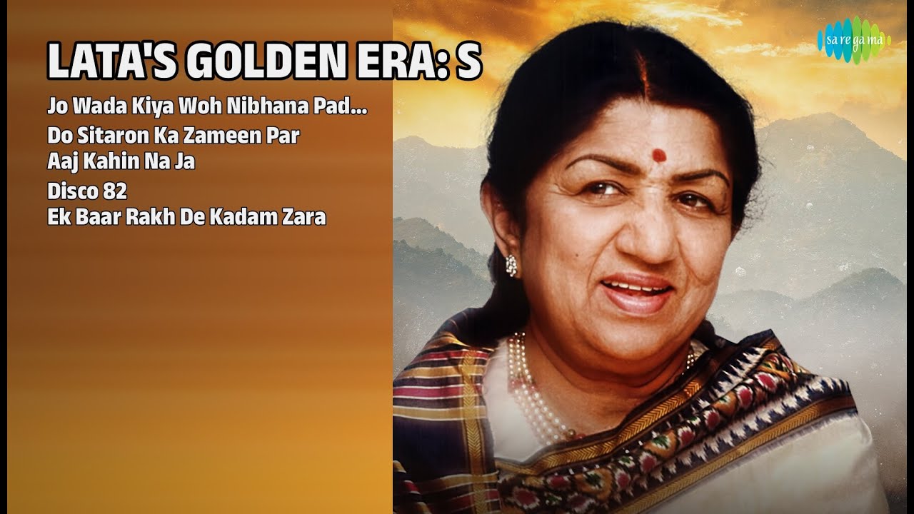 लता जी के सुनहरे नगमे ✨ | Lata Mangeshkar Songs | Jo Wada Kiya Woh Nibhana Padega