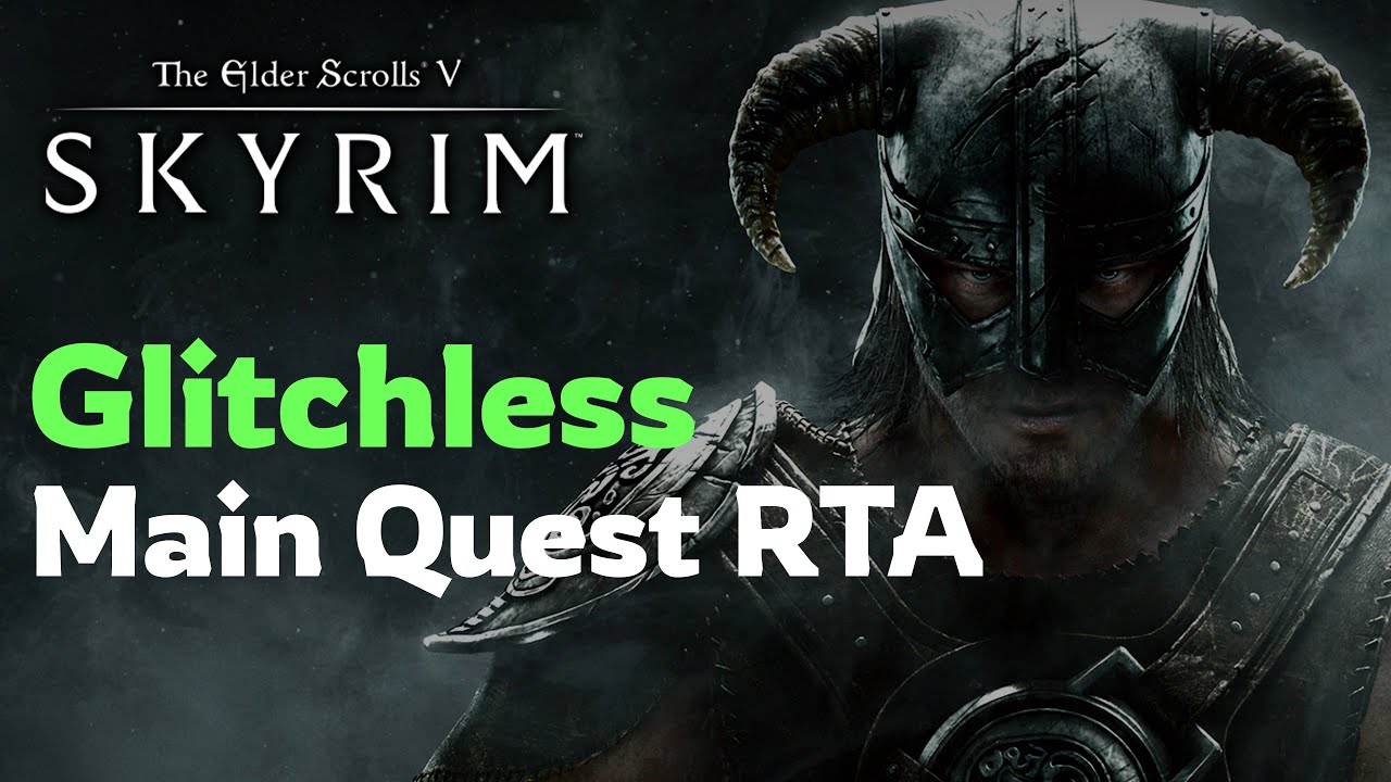 【RTA】Glitchless Main Quest - RTA in Japanに向けて【Skyrim】