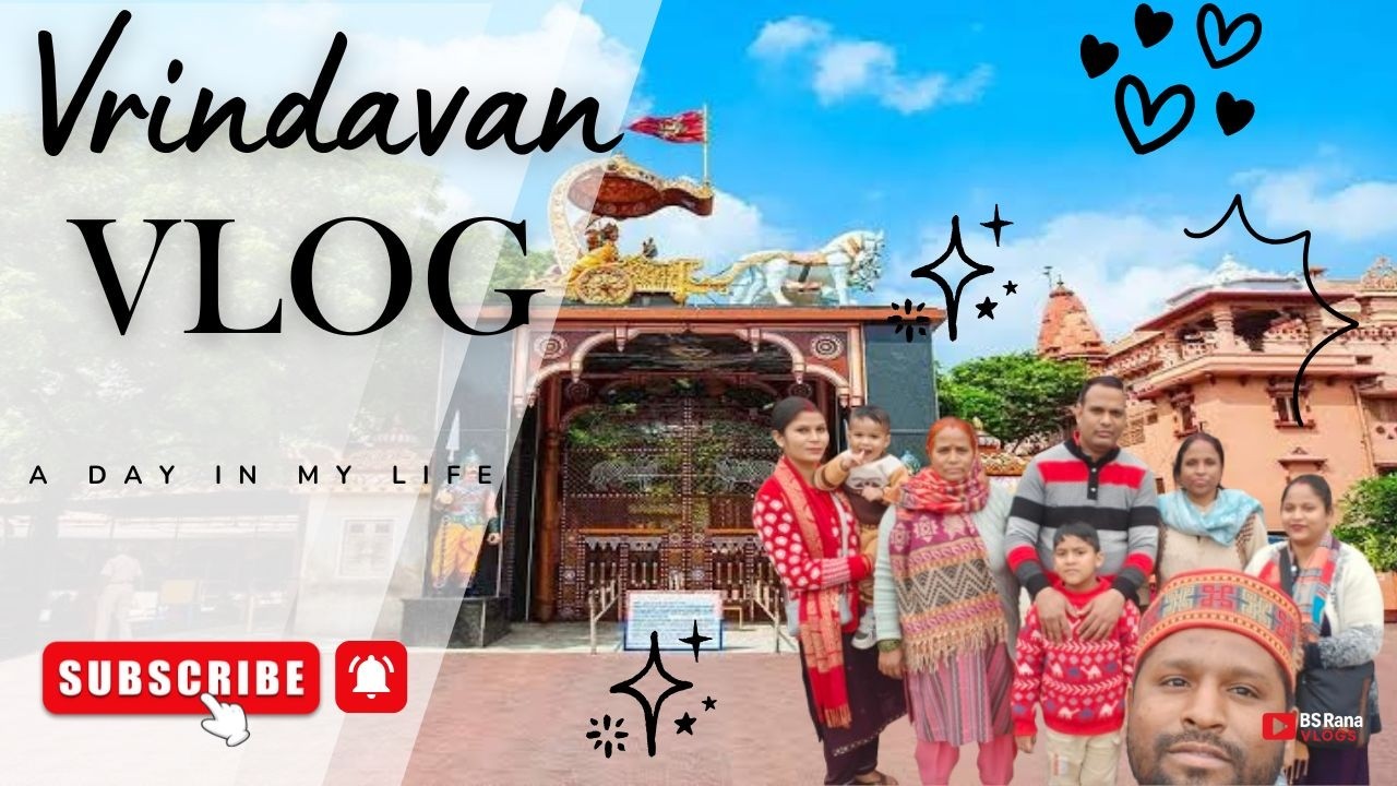 Devotional Vrindavan Yatra Family ke Saath