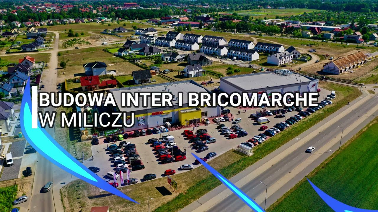 Budowa Brico i Intermarche w Miliczu. #bricomarche #intermarché #milicz