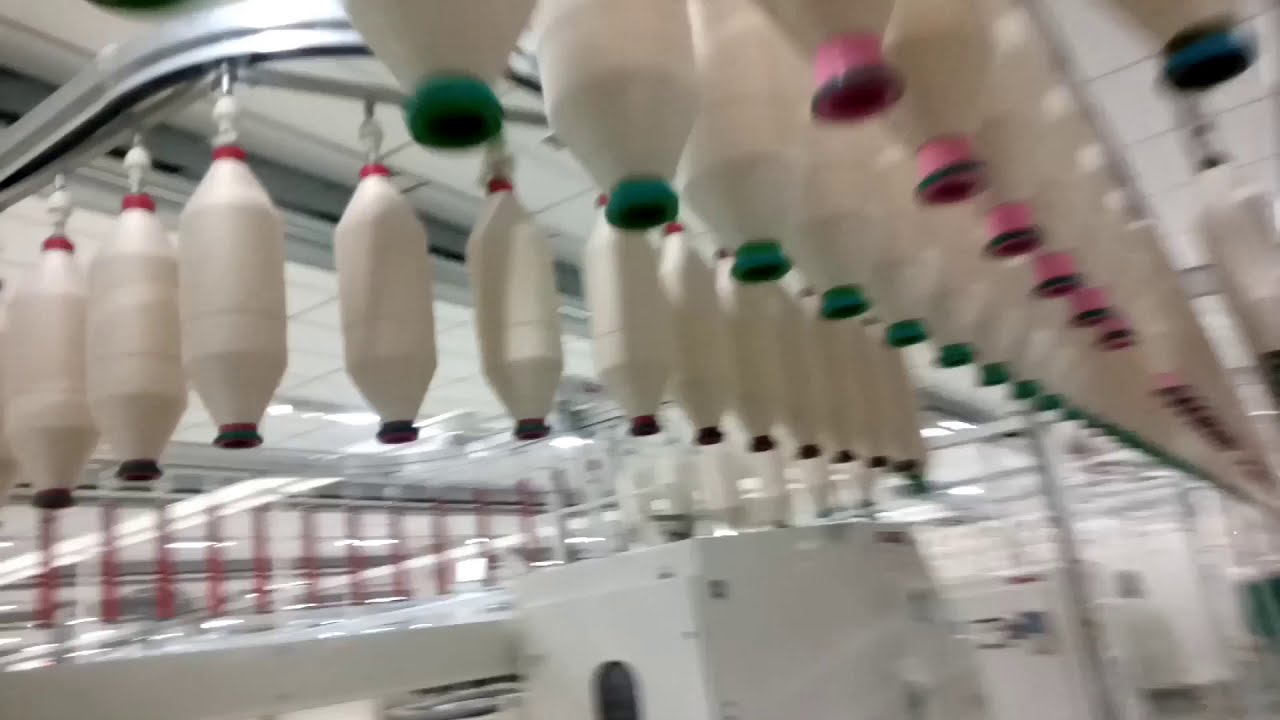 Welspun India Limited | धागा कैसे बनता है ? Texttile Welspun Plant AV | Texttile Industry