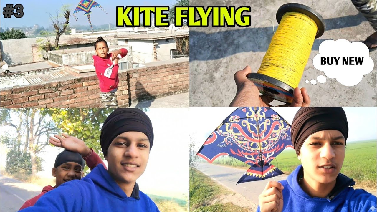 Chote Brother Naal Patang Udai 🪁 | Karan suhaan Vlogs