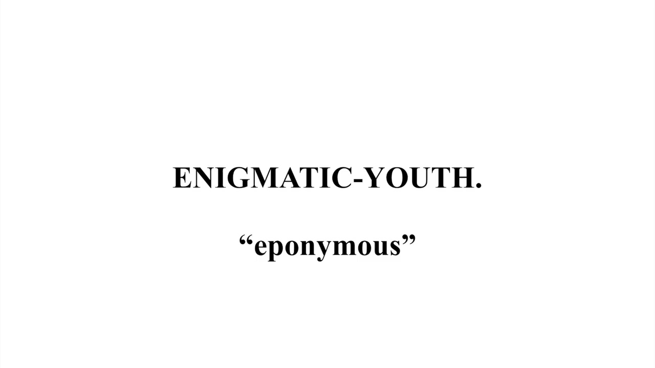 ENIGMATIC-YOUTH. - eponymous (Full Album)