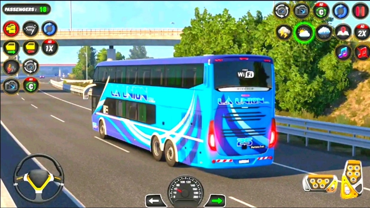 euro coach bus simulator 😱🚌 || new coach bus simulator part-1 Android gameplay ‎