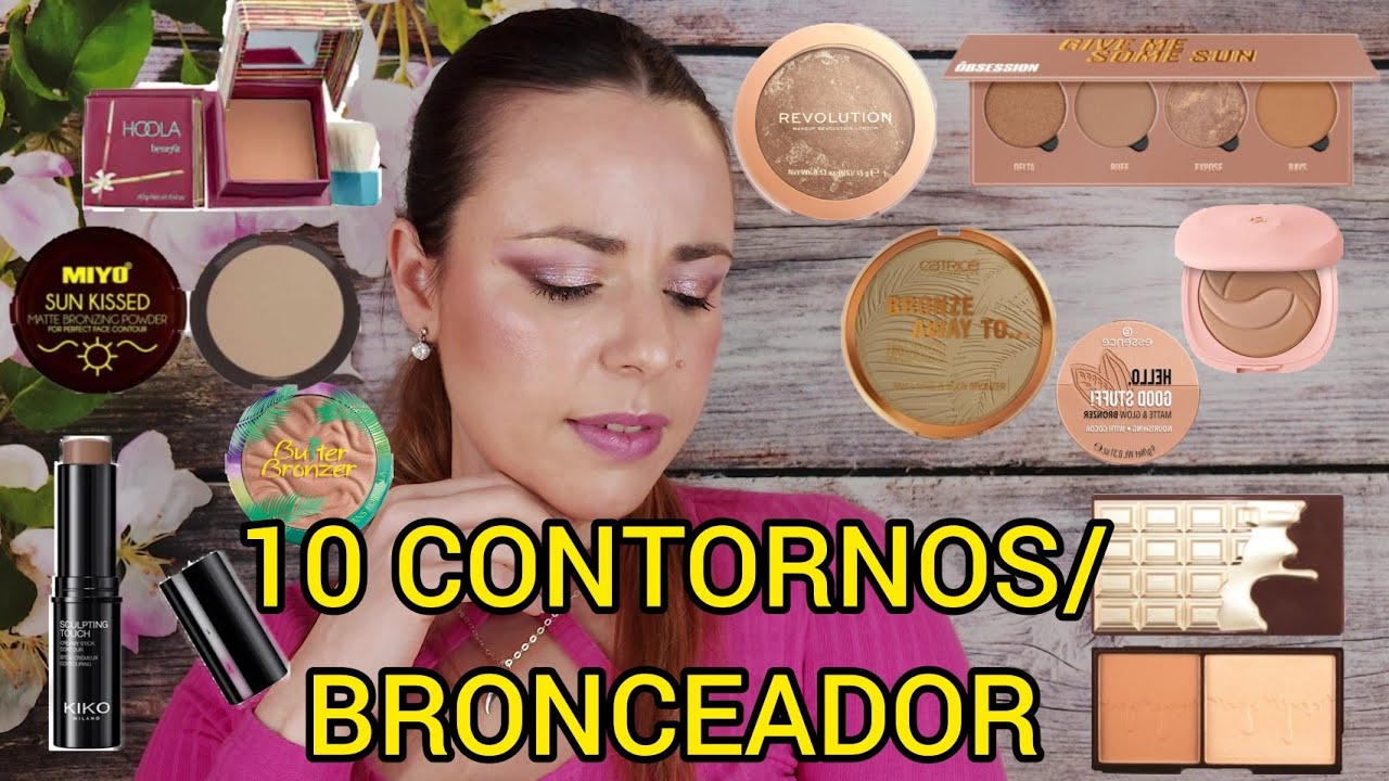 ⚠️ CONTORNO/BRONCEADOR en polvo para el rostro tono neutro/Top 10 mejores bronceadores SUBTONO FRÍO