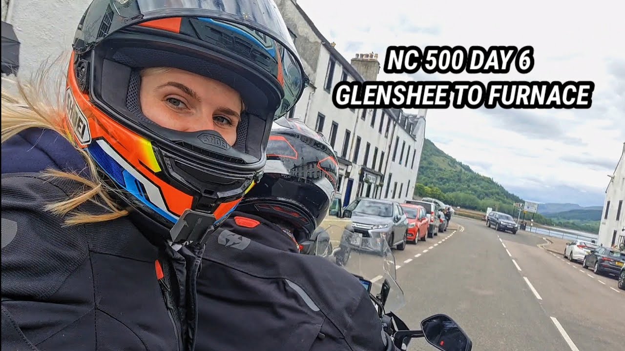 NC500 Scotland Trip Day 6 // BMW R1250 GS Motorcycles // Glenshee to Furnace! (Part 2)