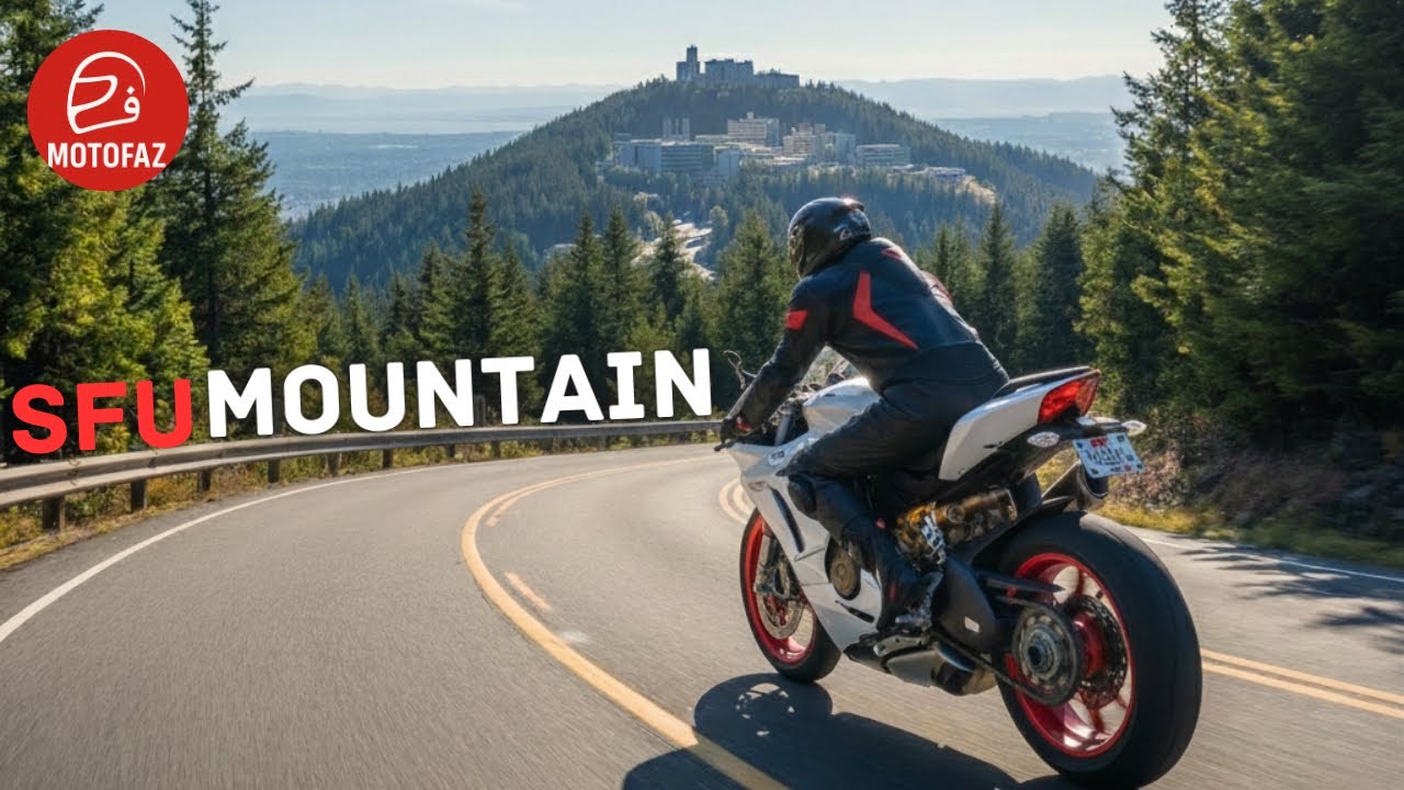BURNABY MOUNTAIN & SFU | DUCATI SUPERSPORT POV | PURE SOUND
