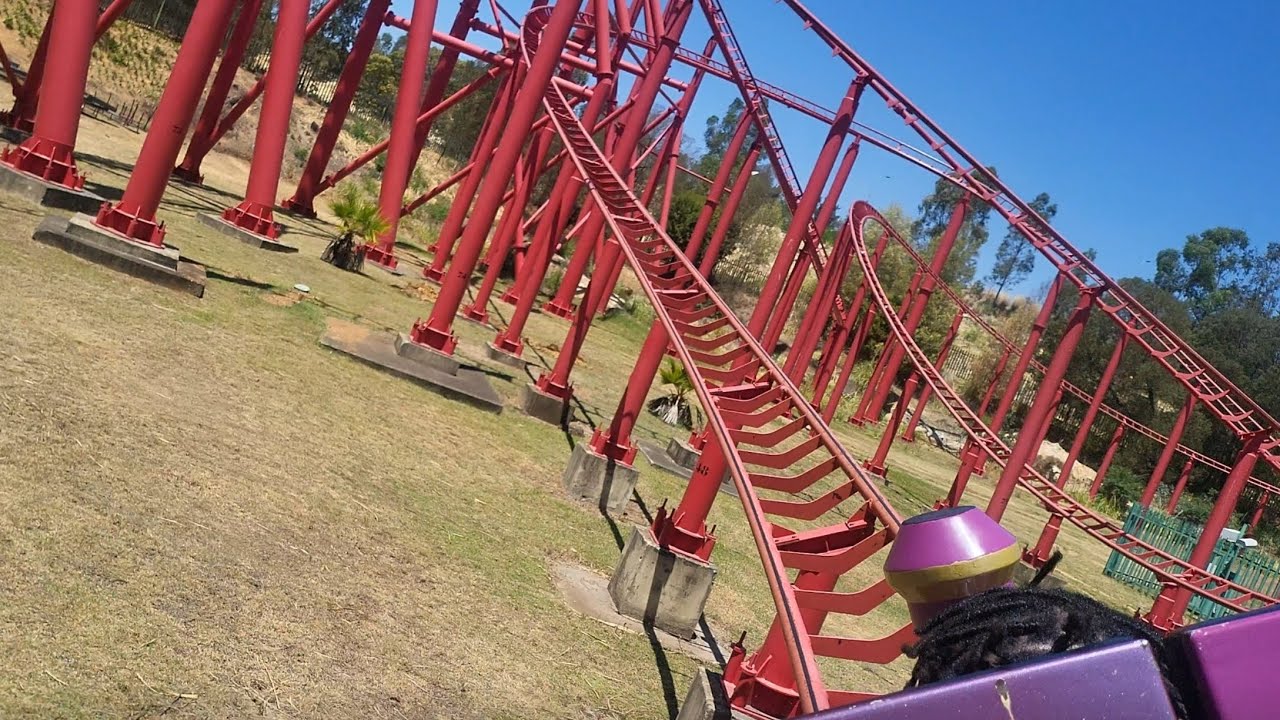 Gold Reef City Jozi-Express Roller Coaster Ride in South Africa