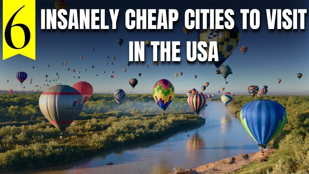 6 INSANELY CHEAP Cities to Visit in the USA | Budget Travel Guide