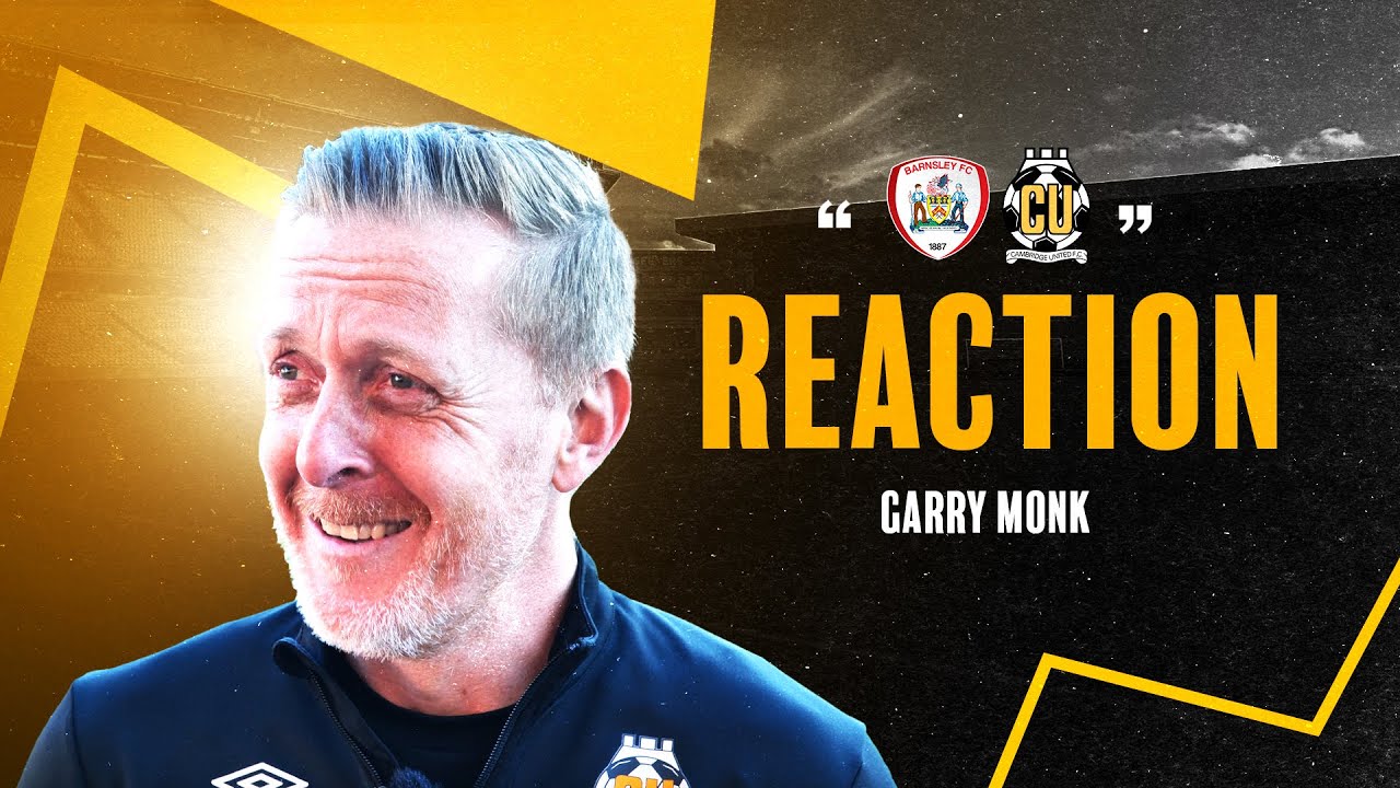 Barnsley 0-2 Cambridge United | Garry Monk reaction