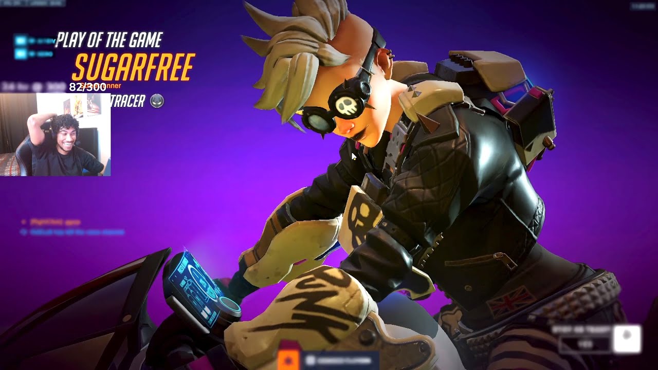 SUGARFREE TRACER BUFF - POTG! [ OVERWATCH 2 TOP 500 SEASON 8 ]