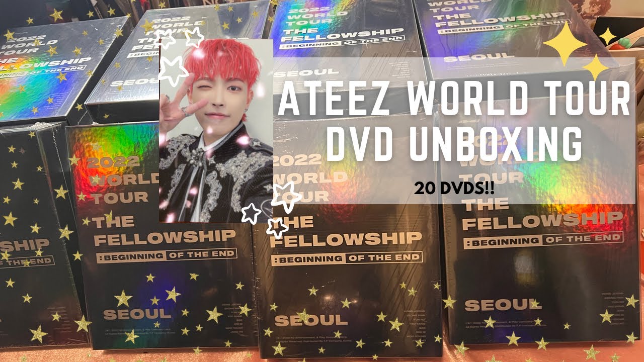 20 Copies | Unboxing Ateez 2022 World Tour DVD!
