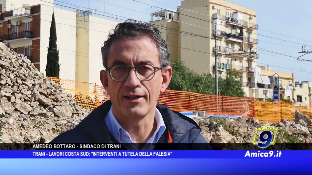 Trani - Lavori costa sud: 
