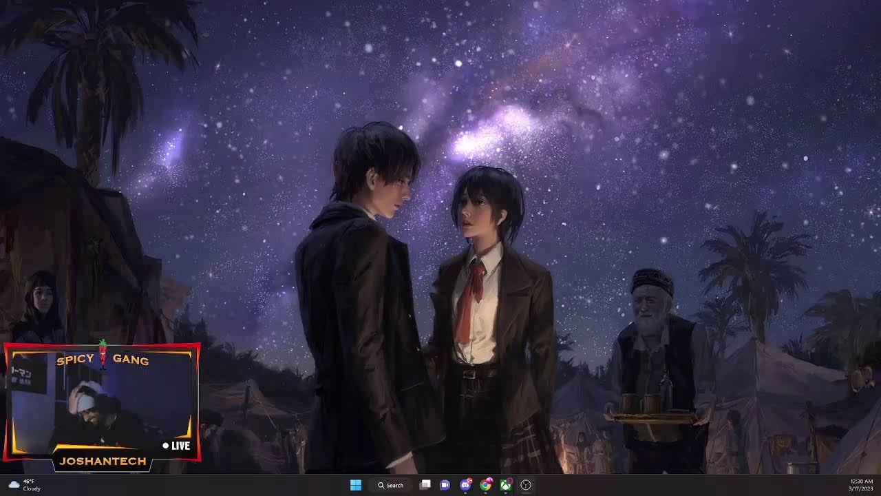 Cas Stream Night  *shrugs*