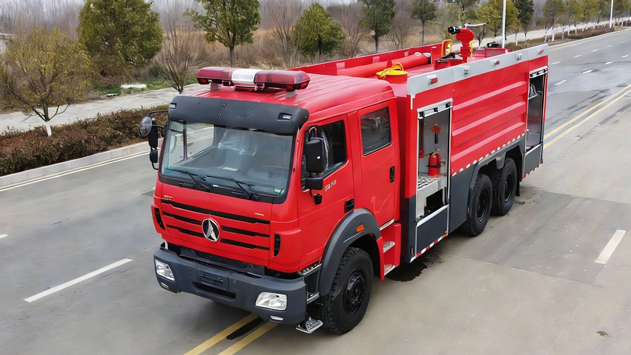 Beiben 2638 6x4 12,000L fire truck#beiben #fire