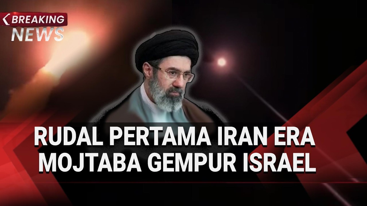 Rudal Pertama Iran Era Mojtaba Gempur Israel