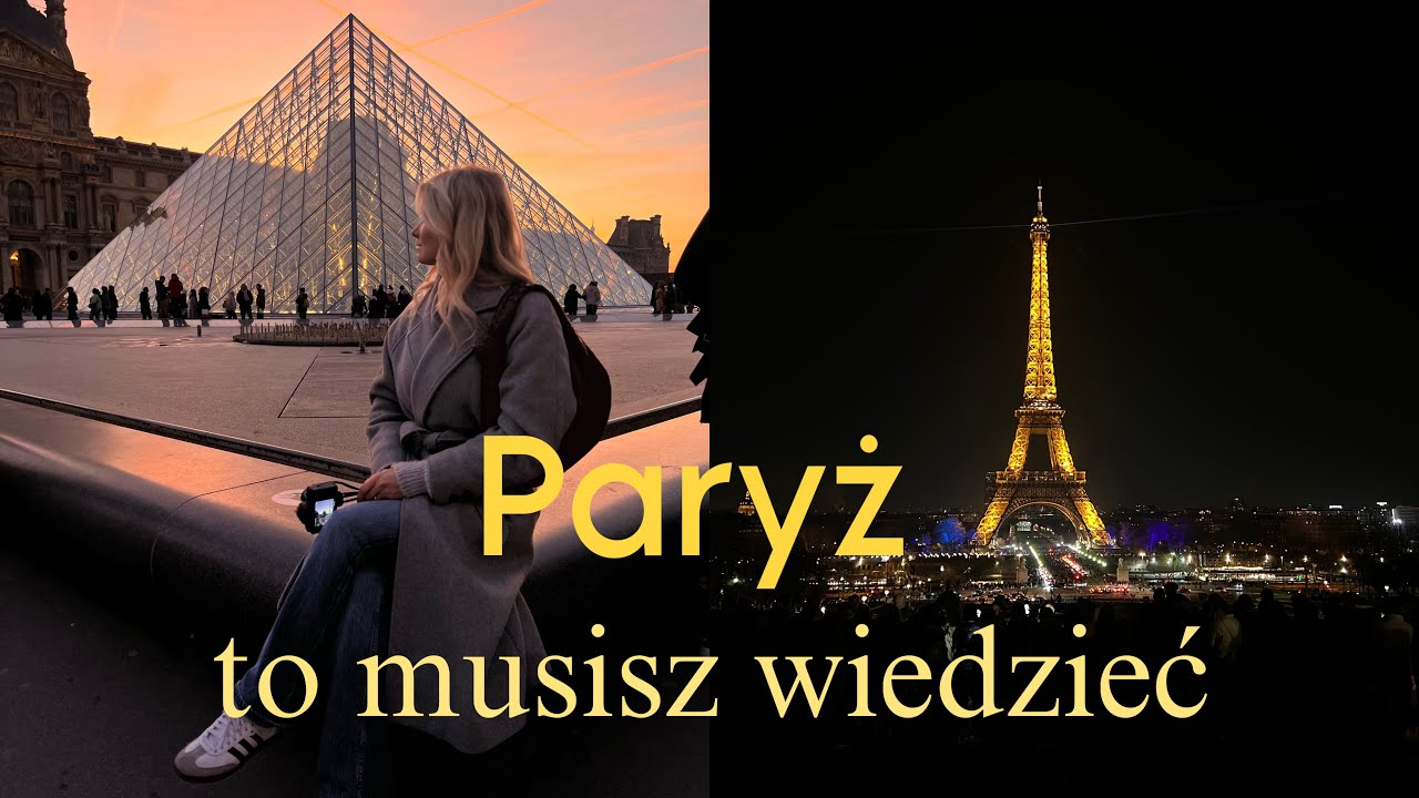Vlog Paryż: Co Zwiedzić i Jak Nie Przepłacić? Darmowe Atrakcje , Transport i Ciekawostki