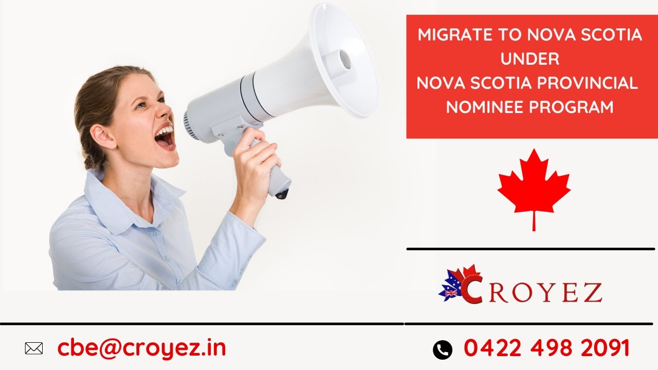 NOVA SCOTIA PROVINCIAL NOMINEE PROGRAM