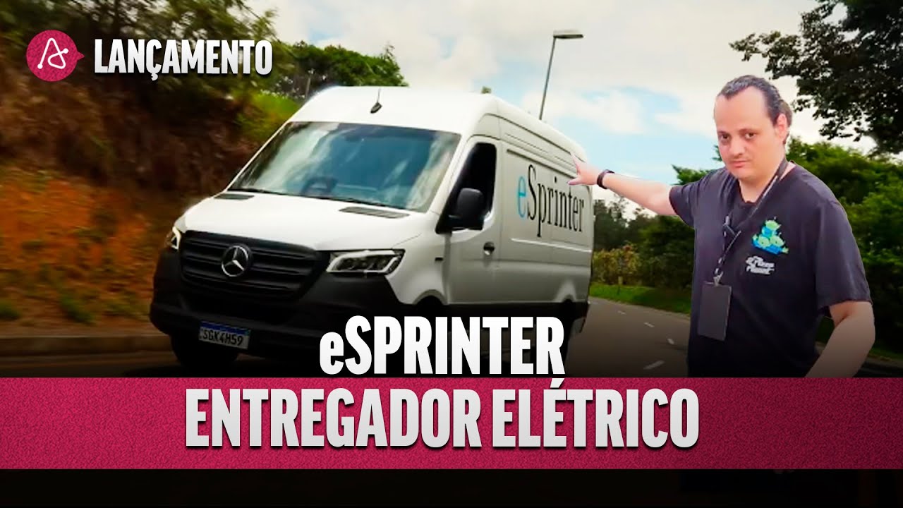 MERCEDES SPRINTER ELÉTRICO: GUIAMOS O COMERCIAL LEVE MOVIDO A BATERIA