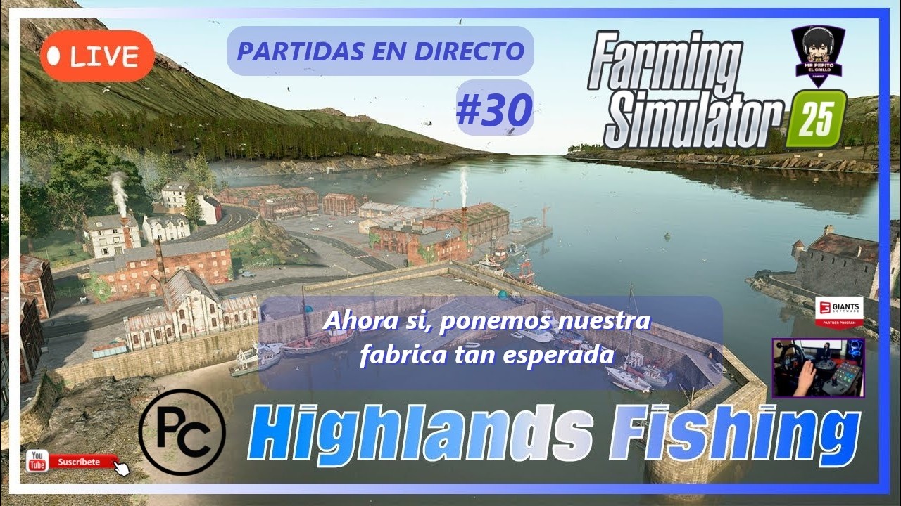 🎥FS25🎥 #30  Kinlaig partidas en directo (ESPAÑOL PC)