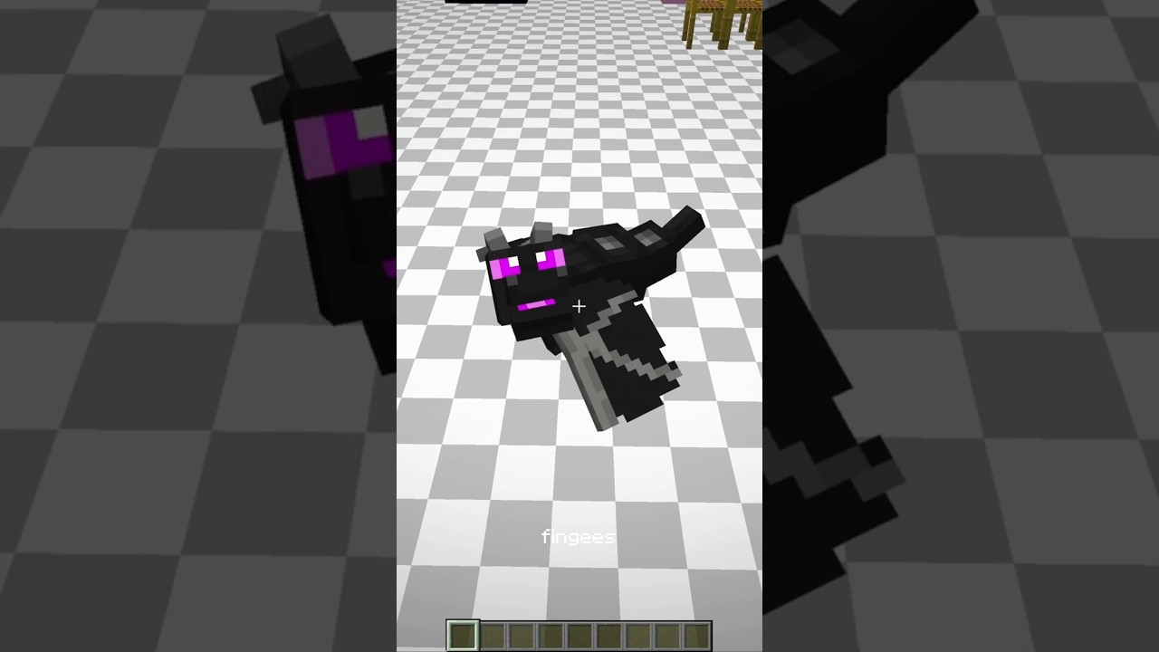I added baby enderdragon to #minecraft #cursedminecraft #cursedminecraft