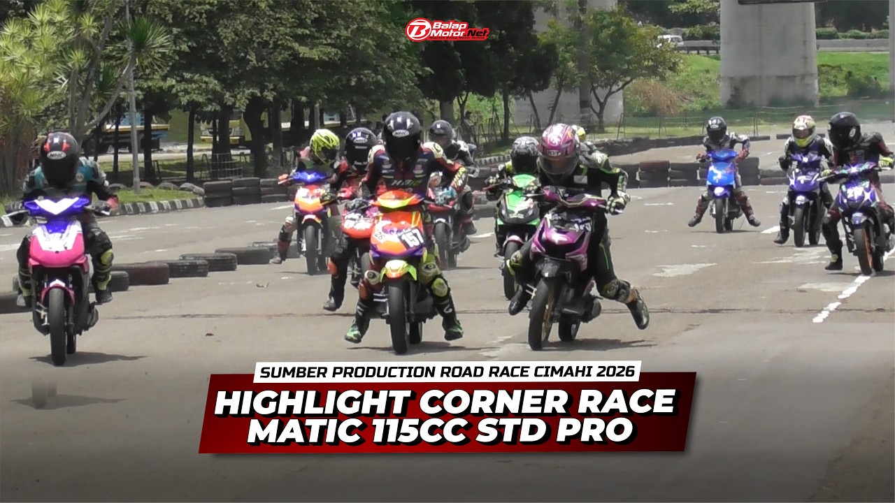 Highlight Race Corner Matic 115cc Standard Pro Gelaran Sumber Production Road Race Cimahi 2026