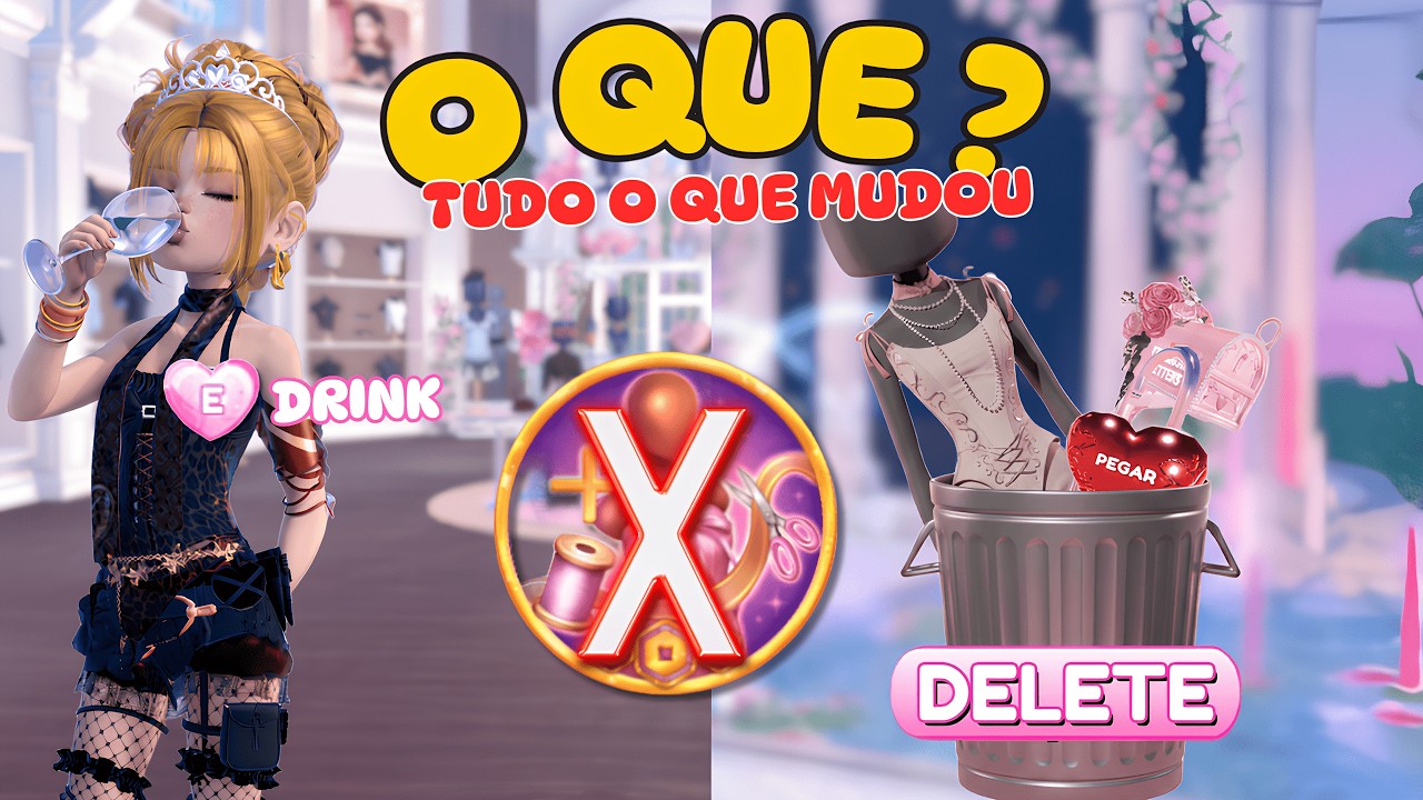 😳 DTI MUDOU TUDO no Valentines Update! Veja TODAS as mudanças no Dress To Impress ROBLOX