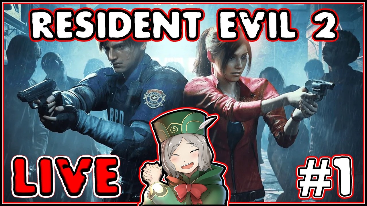🔴 LEON HAS ARRIVED! DOWN WITH THE UMBRELLA CORPORATION! | Resident Evil 2