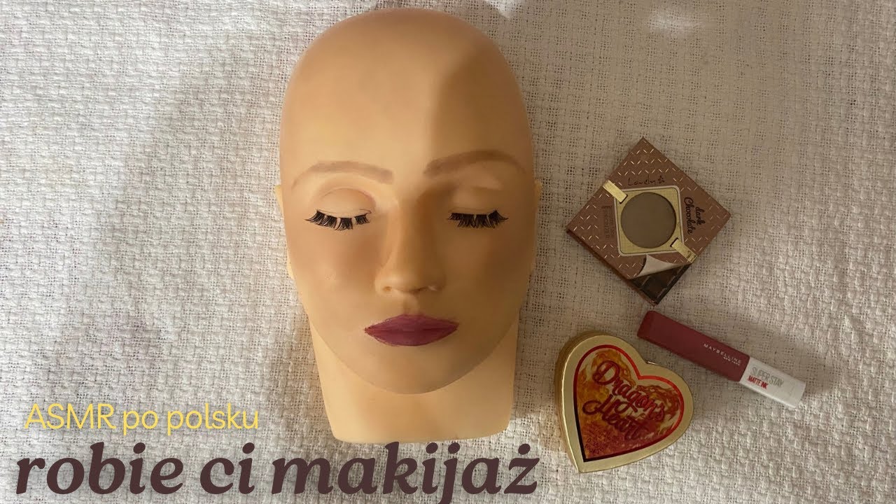 ASMR po polsku robię ci makijaż 💄