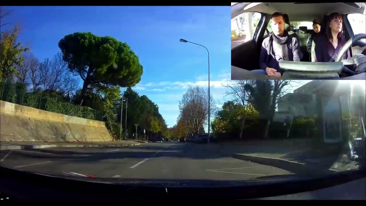 EXAMEN BLANC du PERMIS avec CONDUITE COMMENTÉE par Delphine #1 AIX-EN-PROVENCE