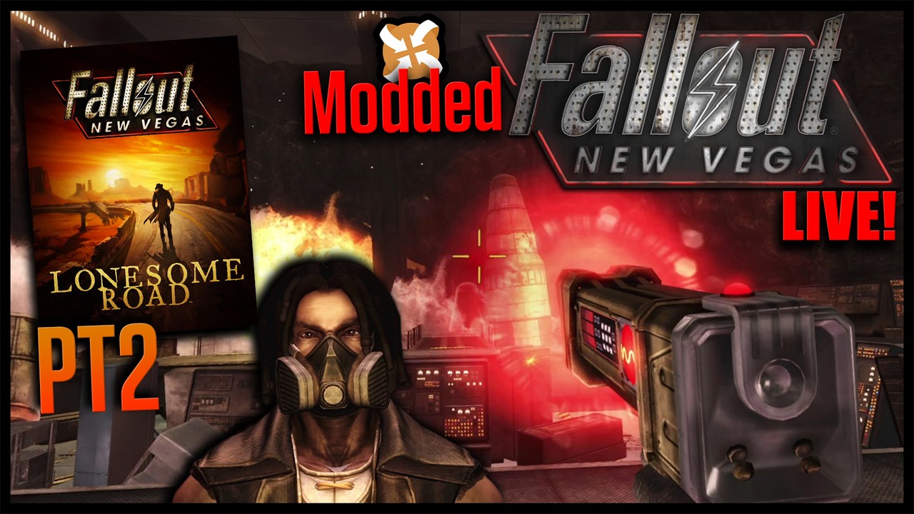 Modded Fallout New Vegas!! #18 - The Lonesome Road PT2