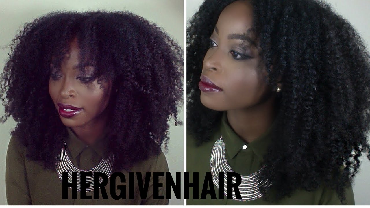 Best Protective Style|  Twist out Featuring: COILY Texture HERGIVENHAIR