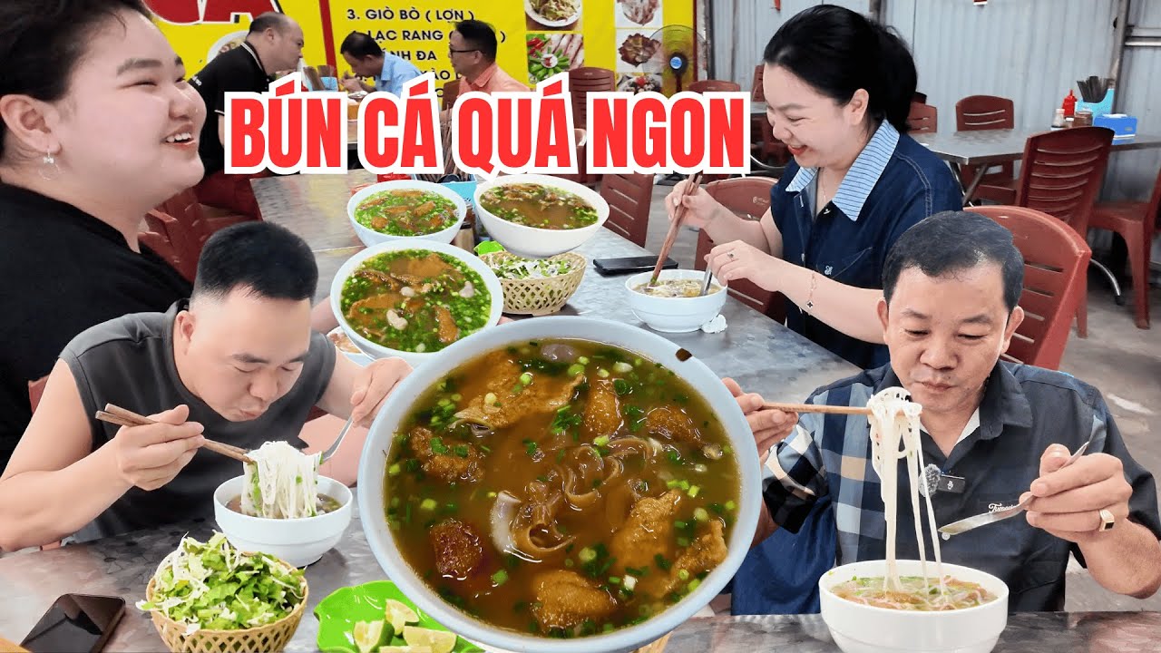 Phát Hiện Quán Bún Cá Hải Phòng Cực Ngon Giá Bình Dân Tại Thái Nguyên