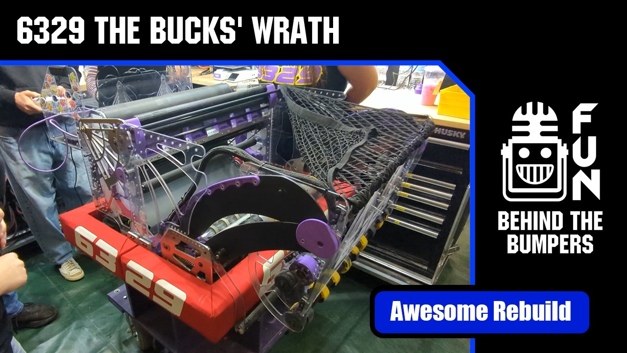 6329 Гнев Бакс | За кулисами | Робот FRC REBUILT