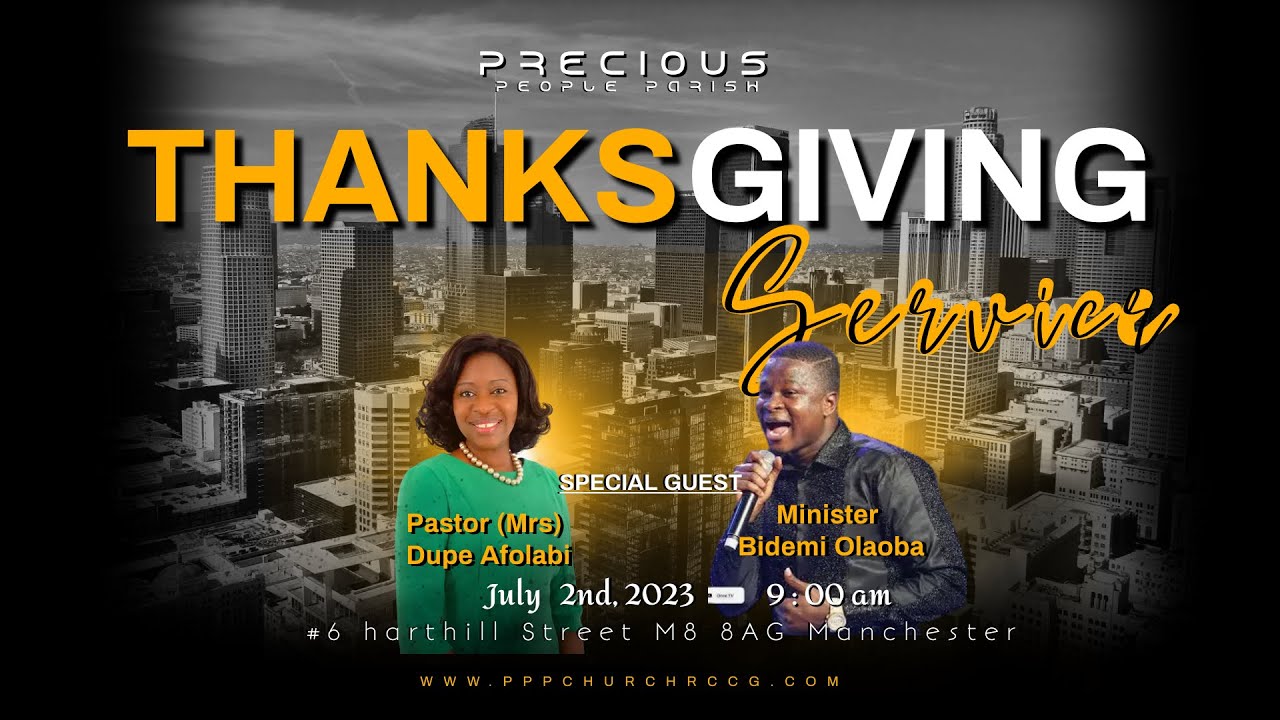 RCCG PPP JULY THANKSGIVING SERVICE