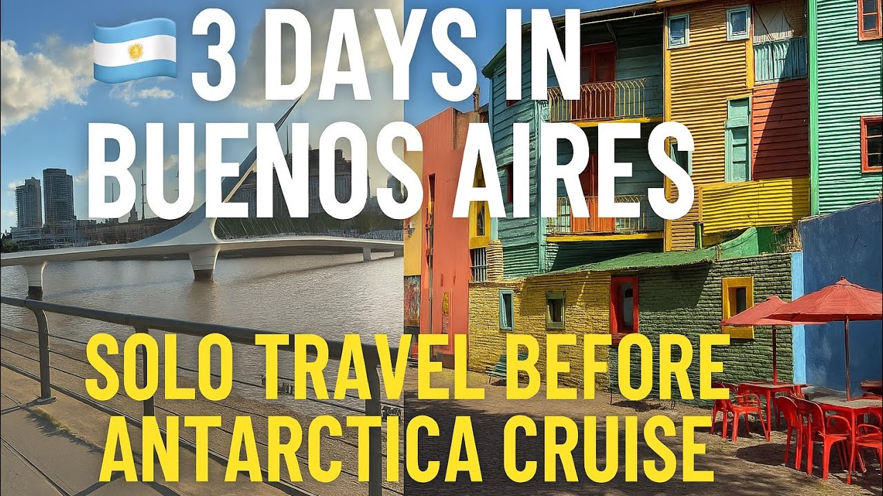 Buenos Aires before Antarctica 🧊 | The Perfect start to my 22 Day Holland America Oosterdam cruise. 