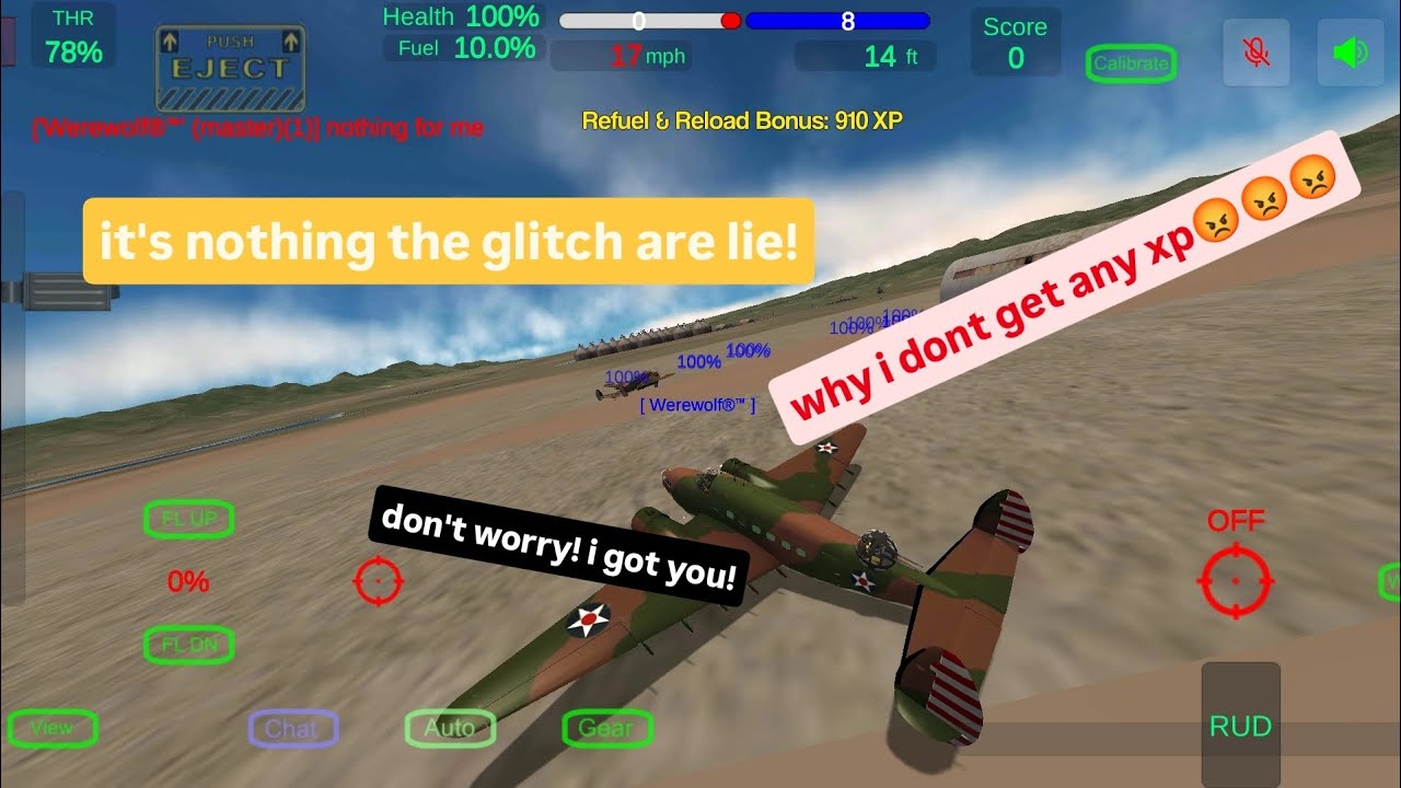 Gunship Sequel WW2 : how to hack xp without fails and get bored!