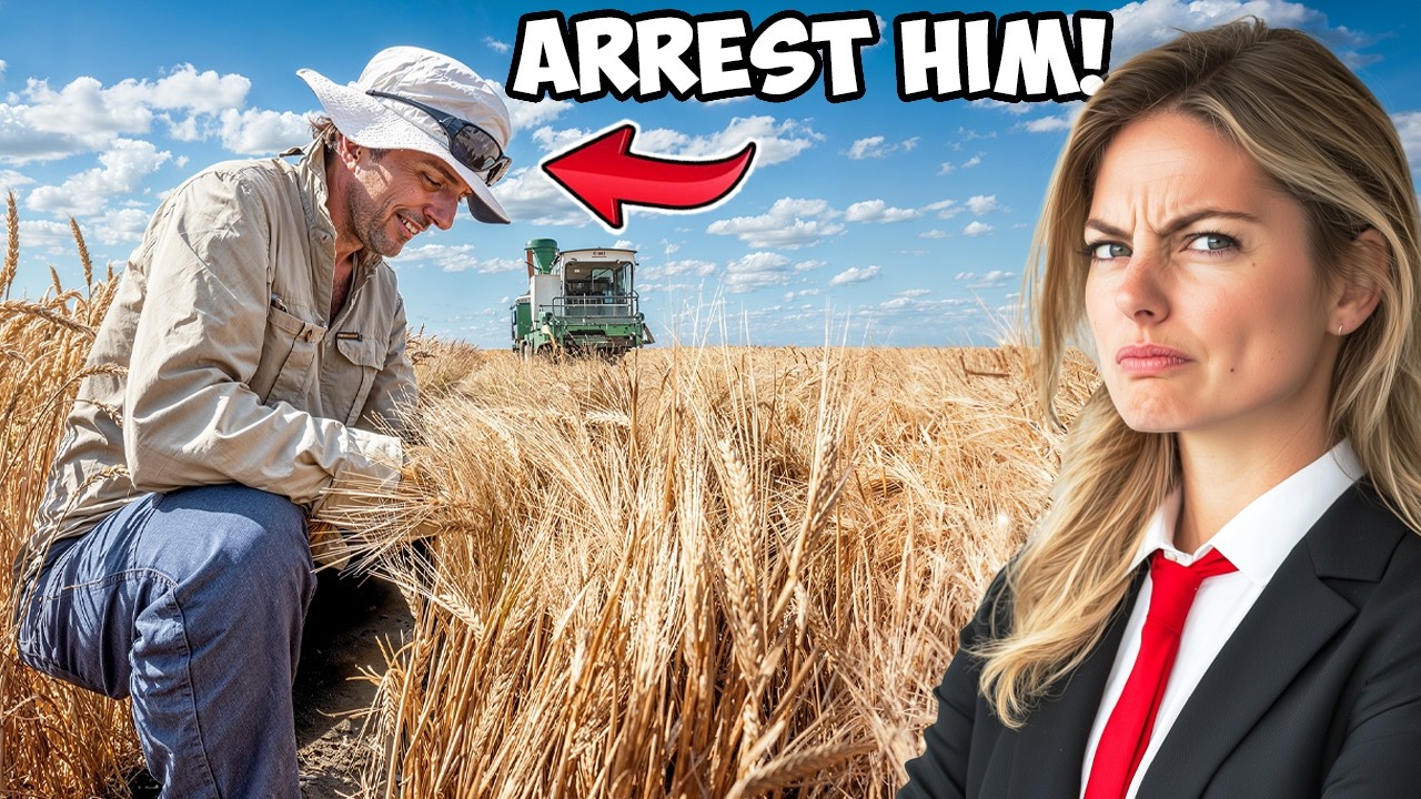 Karen tells Police I'm TRESPASSING on my OWN Farm... says I'm a Criminal!