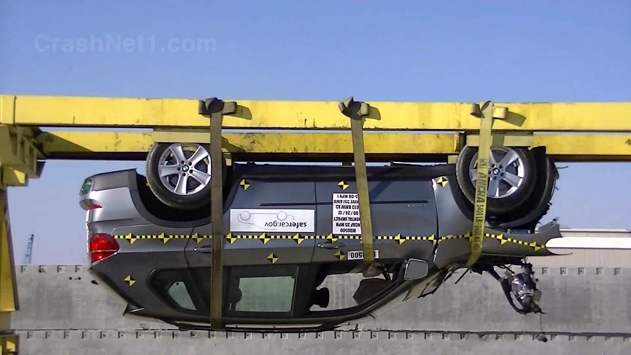 BMW X5 / X5M | 2013 | Documentation for Frontal Crash Test by NHTSA | CrashNet1