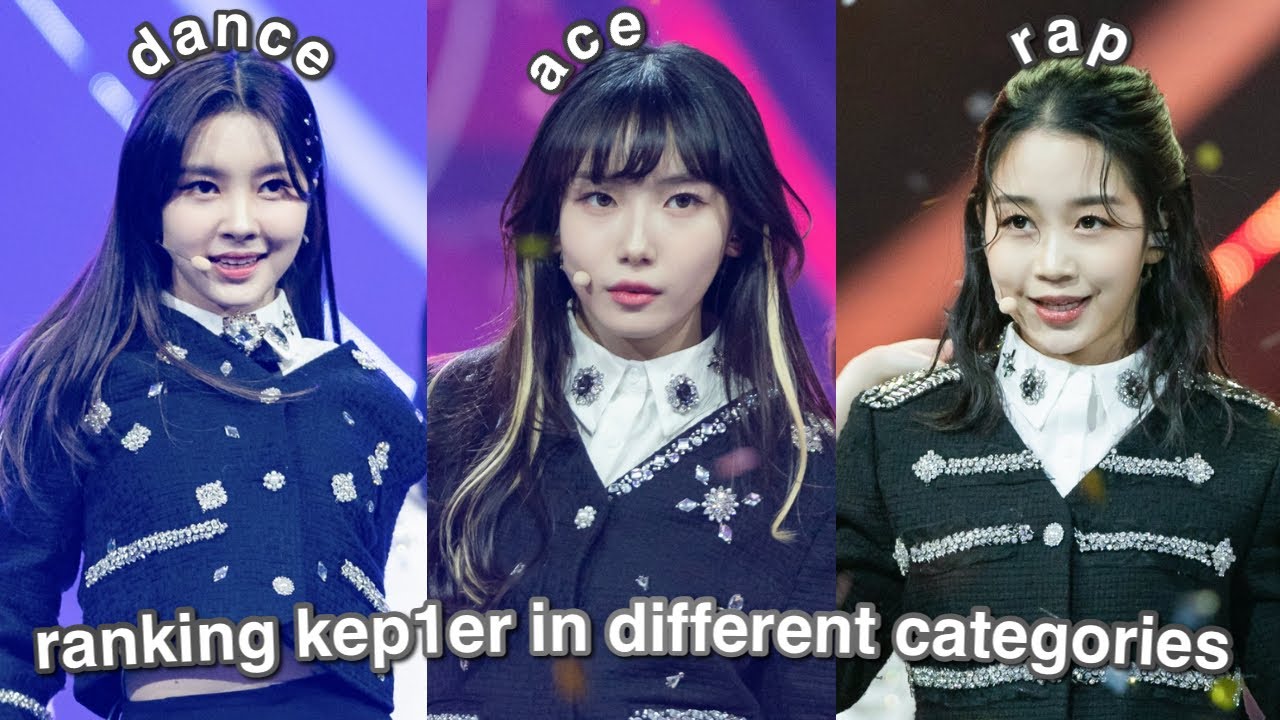ranking kep1er in different categories