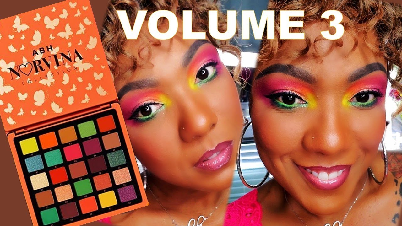 **NEW** NORVINA VOL 3 Pro Palette - Eye Look & Swatches!!