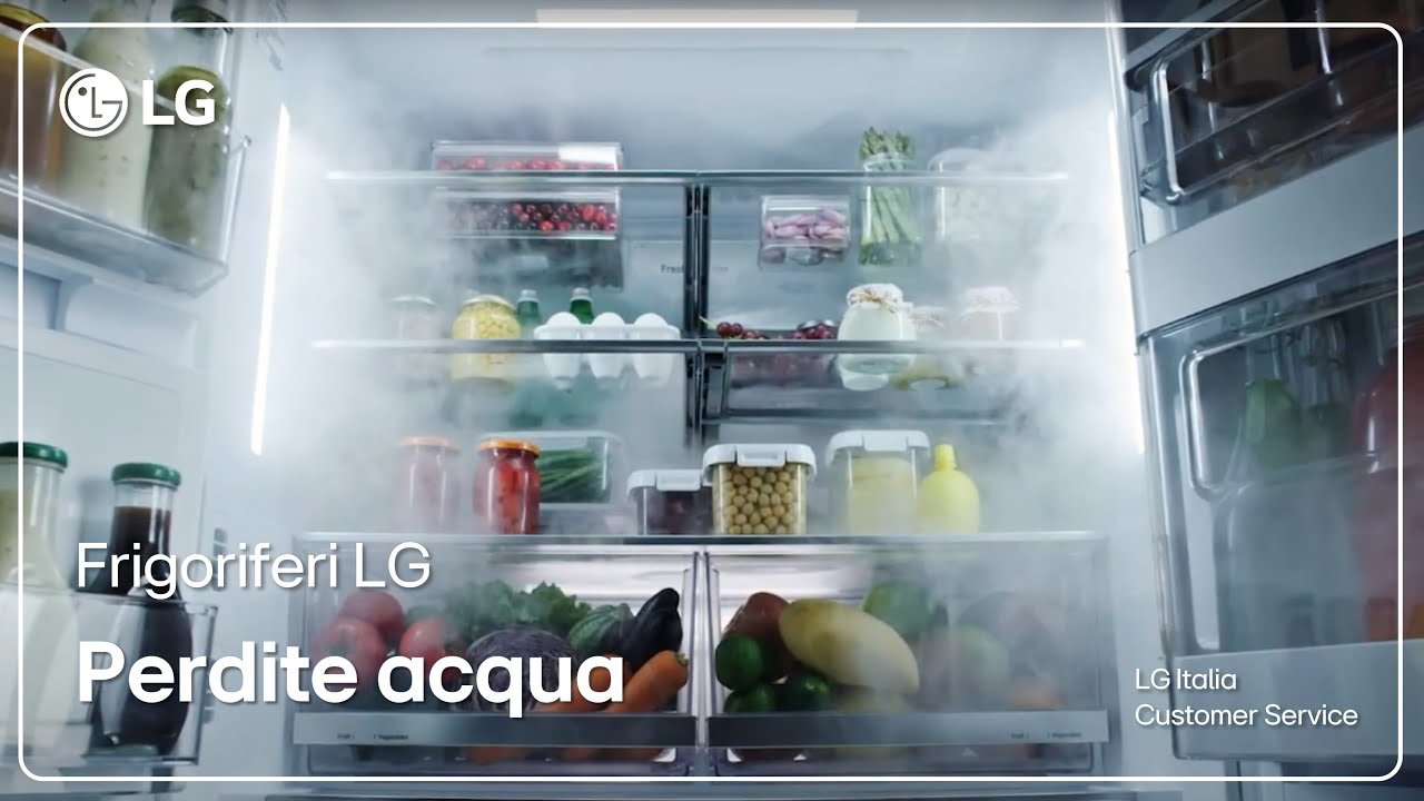 холодильники LG | Устранение неполадок &mdash; Утечка воды из-за конденсации в моделях Side by Side