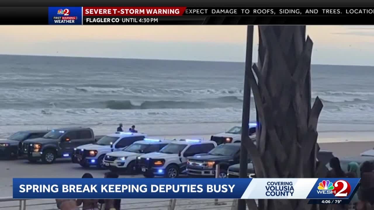 Chaotic start to spring break in Florida; reports of 4 shootings, crowd panic in Daytona Beach